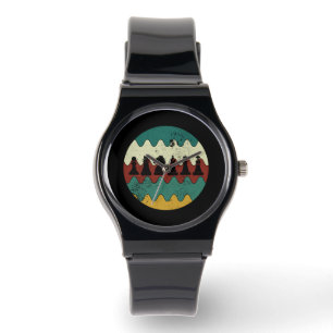 Montre Échecs - Pièces d'échecs Retro