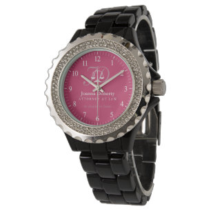 Montre Échelles classiques de justice   Avocat