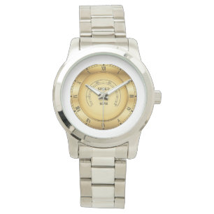 Montre Écran MCH Gold Vintage Speedometer de luxe