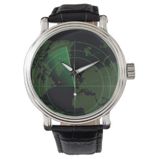 Montre Écran radar rétro