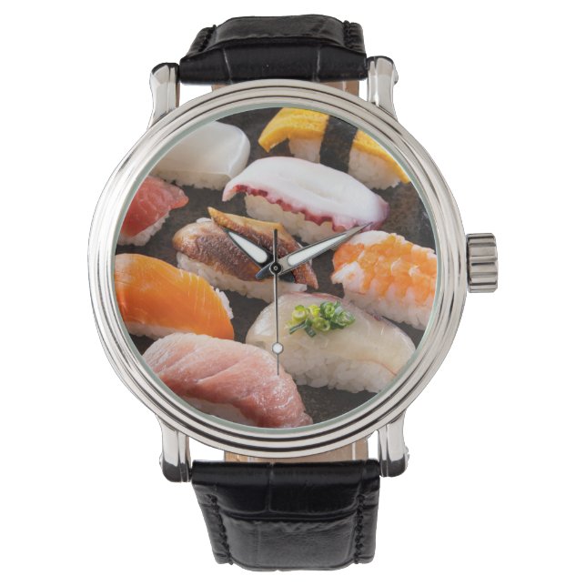 Montre Edo Elegance – Classic Sushi Watch (devant)