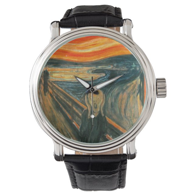 Montre EDVARD MUNCH - Le cri 1893 (devant)