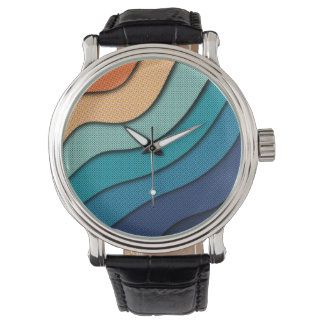 Montre Effet coupe demi-ton
