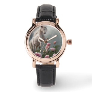 Montre électronique pour femmes, licornes, diverse