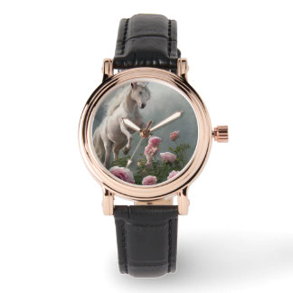 Montre électronique pour femmes, licornes, diverse