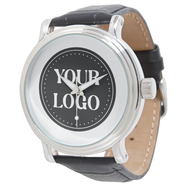 Montre élégant, contemporain, poli et personnalisable (Incliné)