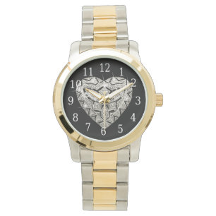 Montre Elégant Designer Heart Watch