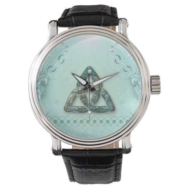 Montre Élégant noeud céleste (devant)