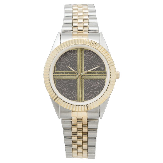 Montre Elegant Wrist Watch Collection pour style intempor (devant)