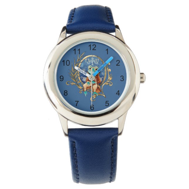 Montre Élégante grenouille victorienne (devant)