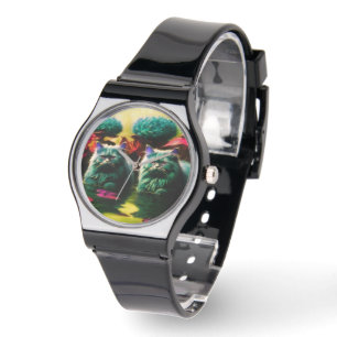 Montre élégante pour chats pour les amateurs de ch