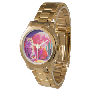 Montre élégante pour chats pour les amoureux des c