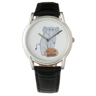 Montre Eléphant citrouille