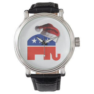Montre Éléphant républicain le père noël