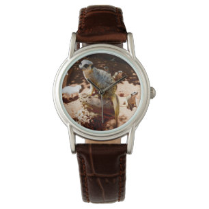 Montre Eliza Reine Des Meerkats, Dames Wristwatch