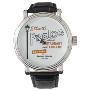 Montre Elliott's Pine Log Restaurant, Skokie, IL. 1939-88