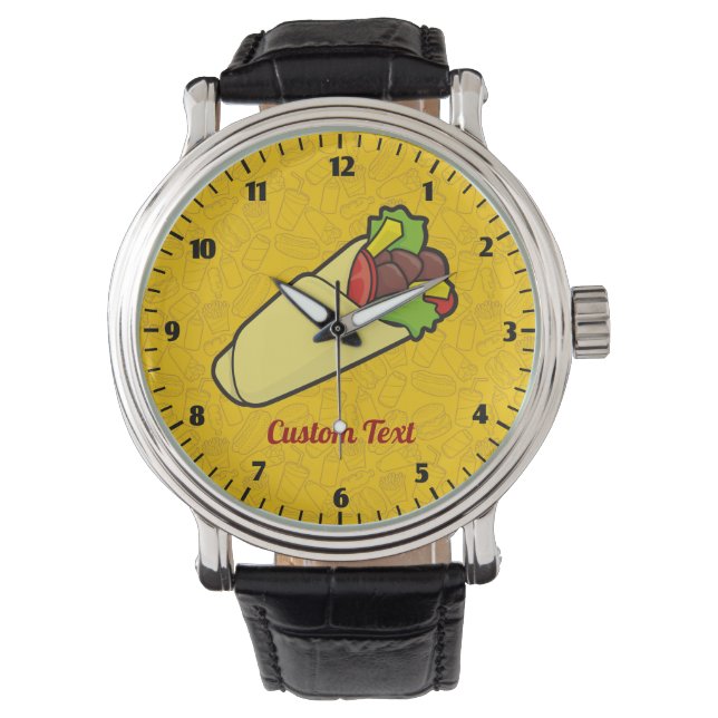 Montre Emballage sandwich Tortilla (devant)