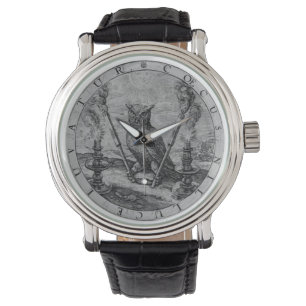 Montre Emblème antique - Hibou - Lumière de la sagesse Mo