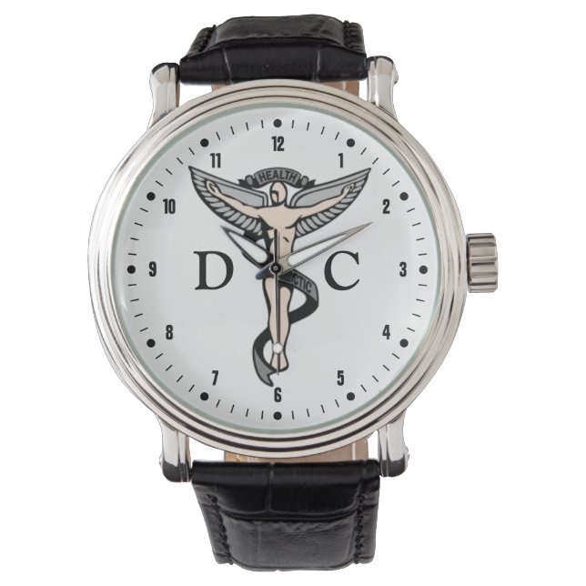 Montre Emblème Chiropratique DC Watch (devant)