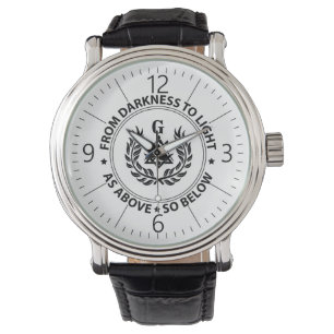 Montre emblème de la franc-maçonnerie