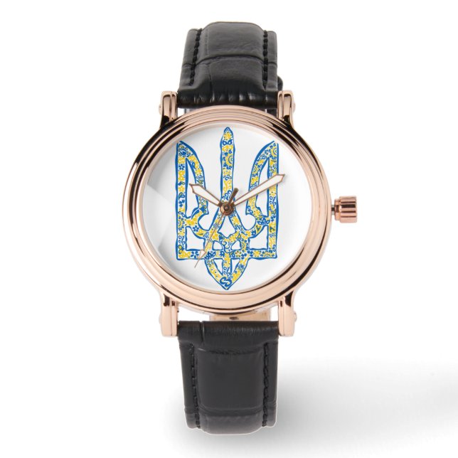 Montre Emblème national de l'Ukraine (Recto)
