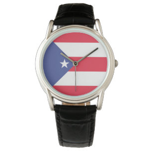 Montre Emblème Porto Rico Flag