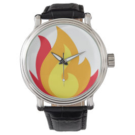 Montre Emoji du feu