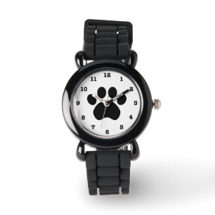 Montre Empreinte de patte Wristwatch numéroté