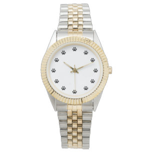 Montre Empreintes de pattes noirs en tant que nombres