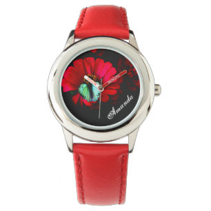 Montre en acier inoxydable Bezel pour enfant/Papil