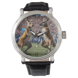 Montre "En action : Kangaroos joue aux règles australienn