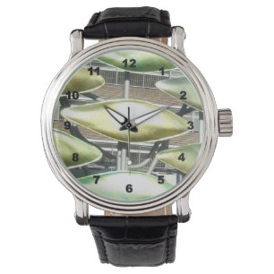 Montre en cuir Vintage personnalisé