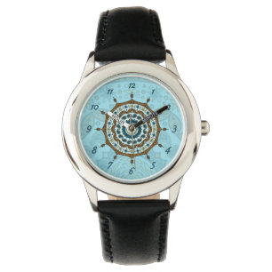 Montre en cuivre Imaginaire Mehndi