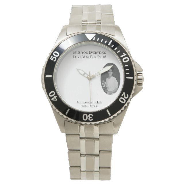 Montre En mémoire d'amour - Souvenir (devant)