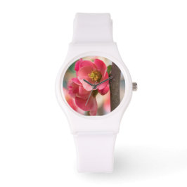 Montre en silice blanche