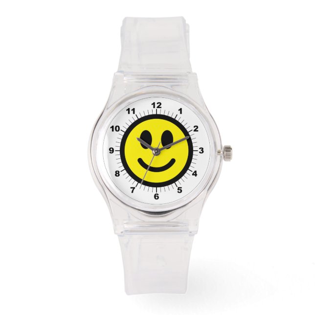 Montre en silicone rose et sport pour femmes (Recto)