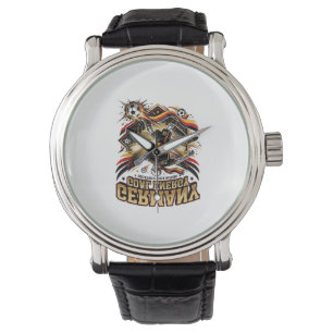Montre Énergie de but Allemagne Skeleton Striker Nations
