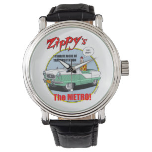 Montre énergique de métro