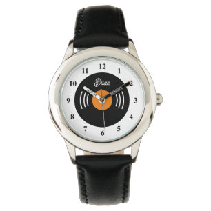 Montre enfant personnalisée avec cadran de disque