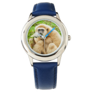 Montre Enfants drôles de singe de gibbon