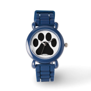Montre Enfants Empreinte de patte Motif Watch