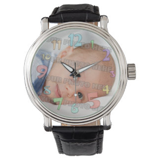 Montre Enfants et bébé photo personnalisée