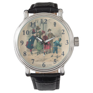 Montre Enfants Famille Antique Victorienne Enfant
