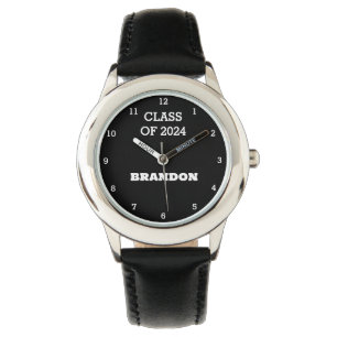 Montre Enfants garçons de troisième année Black Graduatio