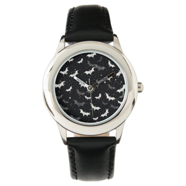 Montre Enfants Halloween chauves-souris (devant)