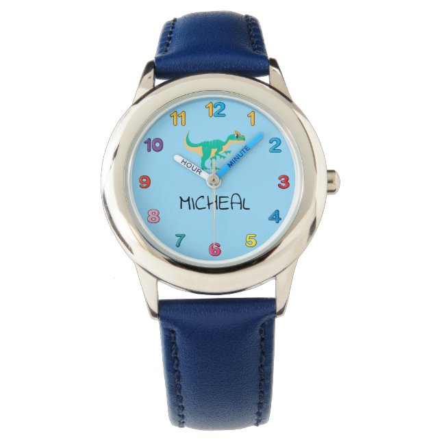 Montre Enfants Jurassic Dino Dinosaur (devant)