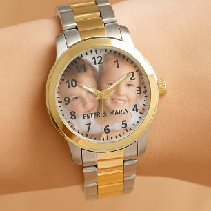 Montre Enfants personnalisés enfants photo noms année mam