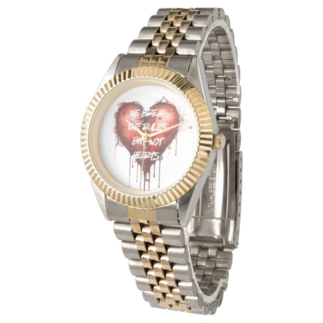 Montre Enfreignez les règles (Incliné)