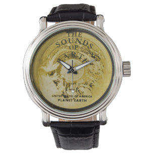 Montre Enregistrement d'or Voyager Spacecraft