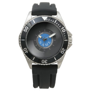 Montre ENREGISTREMENT VINYL avec monogramme ou texte